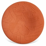 Pablo Picasso Femme Echevelee, Number 511 -- Ceramic Created at the Madoura Pottery Studios